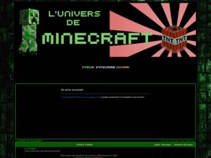 L'univers de  Minecraft