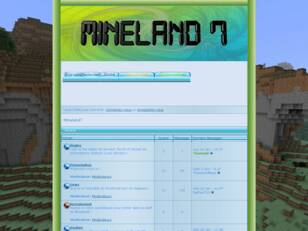 Mineland7 : serveur Minecraft