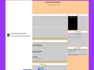 Le temps des miracles.