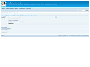 Foro gratis : Tecnologias Internet