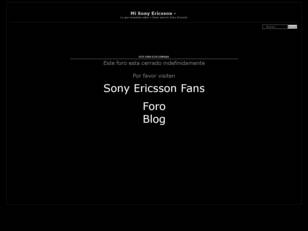Mi Sony Ericsson