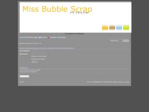 Miss Bubble Scrap Ct forum