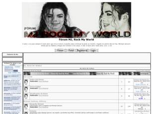 FÓRUM MJ, ROCK MY WORLD