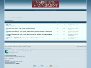 Marketing Management Forum