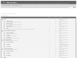 Free forum : MMA Cage Wars