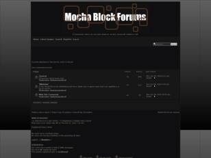 Free forum : Mocha Block Forums