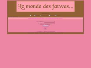creer un forum : Le monde des fatawas