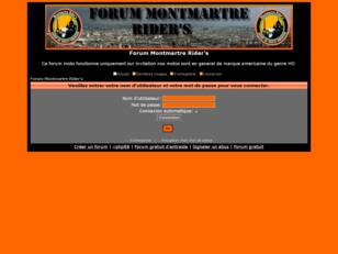 Forum Montmartre Rider's