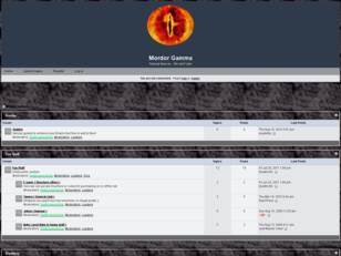 Free forum : Mordor Gamma