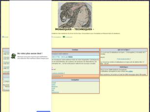 MOSAIQUE -TECHNIQUES
