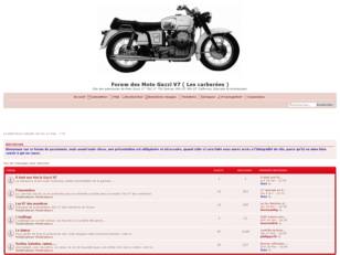 Forum Moto Guzzi V7 ( Les anciennes )