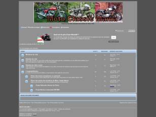 Moto Classic Mania: Notre forum