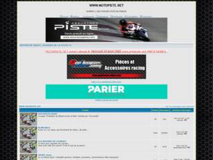 MOTOPISTE.NET : Forum du Motard Pistard N°1 en France depuis 2005