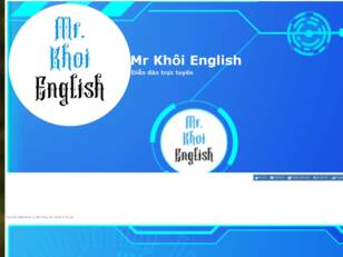 Mr Khôi English Forum