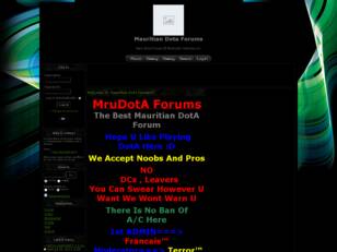 Mauritian Dota Forums(MruDotA)