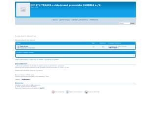 MtF STU TRNAVA a detašované pracovisko DUBNICA n./