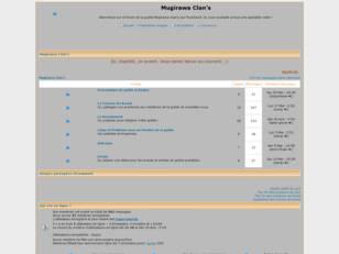 créer un forum : Mugirawa Clan's