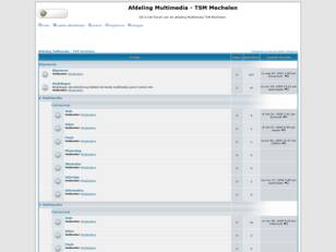 Forum gratis : Afdeling Multimedia - TSM Mechelen