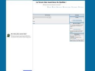 Le forum des musiciens du Quebec