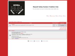 Free forum : Meynell Valley Hunters Triathlon Club