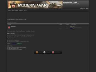 Modern War - CAG