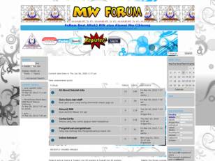 FoRum Buat ANak2 MW atau Alumni Mw