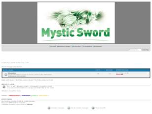creer un forum : Mystic-Sword