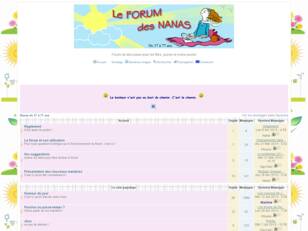 Forum des Nanas de 17 à 77 ans