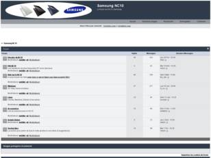 La commumaute du Samsung NC10