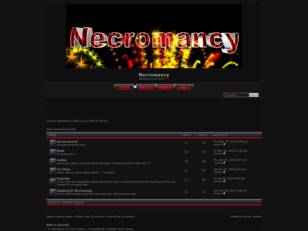 Free forum : Necromancy
