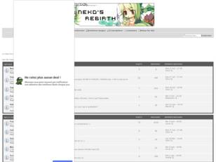 | Forum du Serveur Neko's Rebirth |