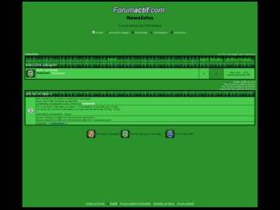 NewsInfos Le Forum qu'il vous faut