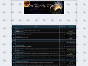 Free forum : New Worlds Roleplaying