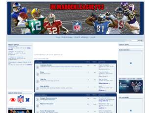 NFLUK Madden PS3 Online Franchise