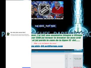 creer un forum : Ligue simule de hockey