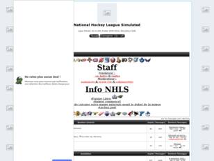 National Hockel League Simulated