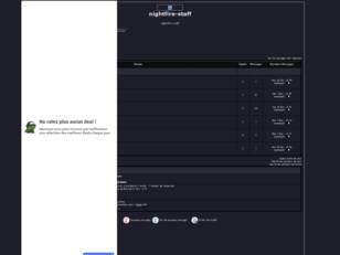 creer un forum : nightfire-staff