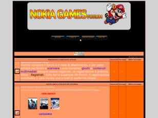 Forum gratis : NOKIA GAMES FORUM
