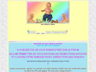 creer un forum : nos enfants cheris