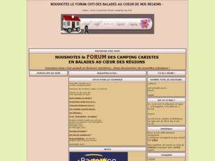 NOUSHOTES Forum des balades au cœur des Régions