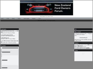 New Zealand Ford Owners Forum