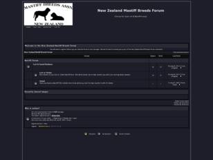 Forum gratis : Free forum : New Zealand Mastiff Br