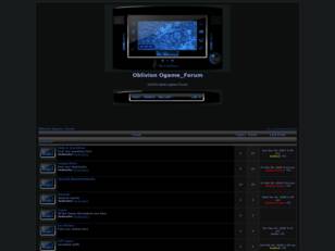 Forum gratuit : free forum : Oblivion Ogame_Forum