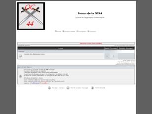 creer un forum : Forum de la OC44