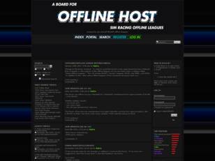 Offline Host: NR2003