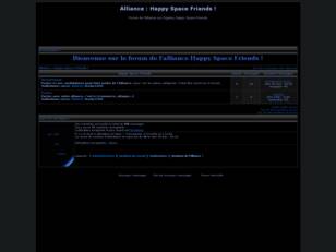 Alliance : Happy Space Friends !