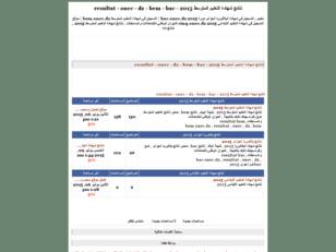 نتائج شهادة البكالوريا 2015 في الجزائر resultat-onec- dz-bac