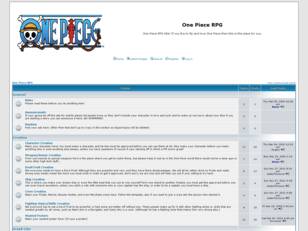 Free forum : One Piece RPG