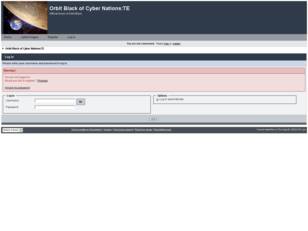 Orbit Black of Cyber Nations:Tournament