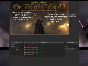 Free forum : Order Of The Sith